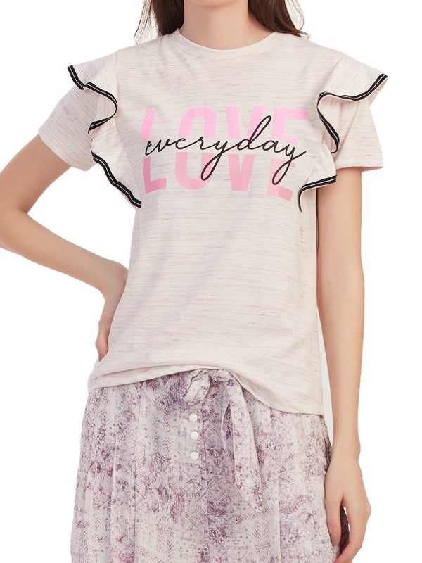 Round Neck Top Premium T-shirt