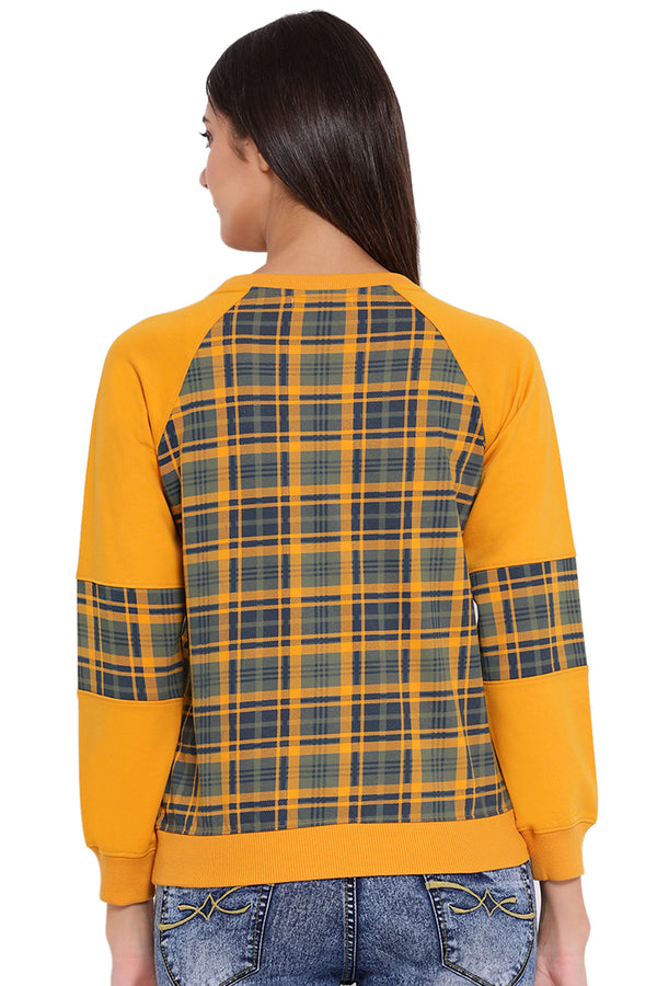 Checkered Sunshine Sweatshirt