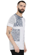 Axmann Paisley Print Casual T-Shirt