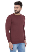 Axmann Solid Full Sleeve Sweatshirt