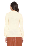 Solid Embellished Casual Jumper