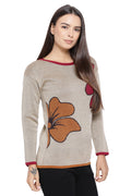 Wild Flower Casual Jumper
