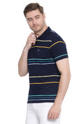 Glowing Lines Polo T shirt