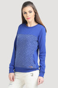 Round Neck Basic Full Sleeve Sweatshirt - MODA ELEMENTI