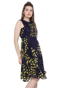 Glory Leaf Midi Dress