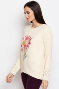 Wild Flower Casual Sweatshirt