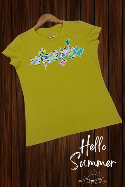 New Green Women tshirt