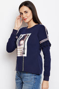Tassel Shine Sweatshirt - MODA ELEMENTI