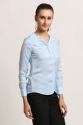 Collar Lace Casual Shirt - MODA ELEMENTI