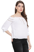 Breeze Vibe Off Shoulder Top