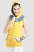 Fleece Sleeveless Sweatshirt - MODA ELEMENTI