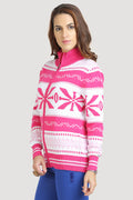Front Zipper Full Sleeve Cardigan - MODA ELEMENTI