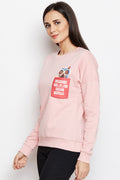 Weekend Cat Patch Sweatshirt - MODA ELEMENTI