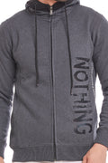 Axmann Graphical Printed Solid Hoodie Sweatshirt