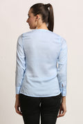 Collar Lace Casual Shirt - MODA ELEMENTI