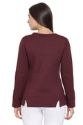 Minimal Night Flora Casual Top(Winter)