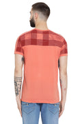 Axmann Shaded Check Casual T-Shirt