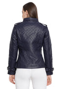 Wandered Solid Biker Jacket