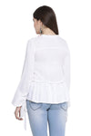 Full Sleeve Self Designed Casual Shirt