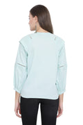 Solid Self Designed Casual Shirt