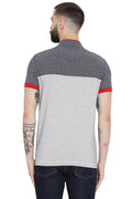 Axmann Mandarin Collar Casual T-Shirt