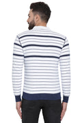 Axmann Basix Striped Zipped Sweatshirt