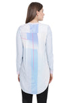 Floral Blues Casual Tunic