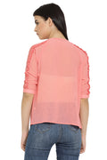 Self Designed Lace Casual Top