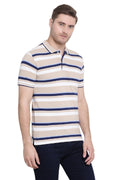 Regular Striper Mens Polo T-Shirt
