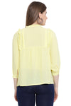 Tassel Embroidered Casual Top