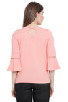 Discover Art Bell Sleeve Casual Top