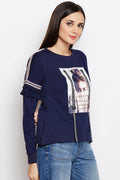 Tassel Shine Sweatshirt - MODA ELEMENTI