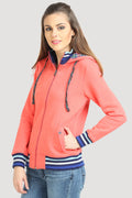 Full Sleeve Hooded Plain Sweatshirt - MODA ELEMENTI