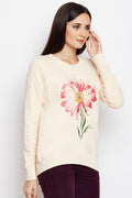Wild Flower Casual Sweatshirt