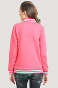 Full Sleeve Zipper Mix Sweatshirt - MODA ELEMENTI