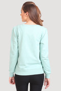 Round Neck Basic Sweatshirt - MODA ELEMENTI