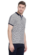 Striped Polo T shirt