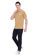 Solid Mens Polo T-Shirt
