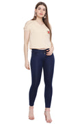 Sleeve Cut Out Casual Top
