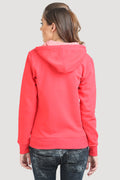 Basic Solid Hooded Sweatshirt
