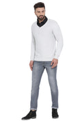 Axmann Solid V Neck Sweater
