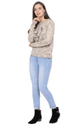 Flower Blossom Casual Jumper