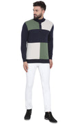 Axmann Color Blocked Pre-Winter Pullover