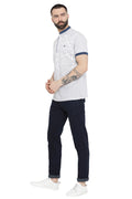 Axmann Mandarin Collar Polo T-Shirt