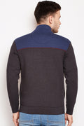Axmann Color Block Zipper Sweatshirt