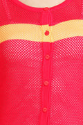 Buttoned Round Neck Cardigan - MODA ELEMENTI