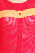 Buttoned Round Neck Cardigan - MODA ELEMENTI