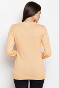 Exotic Flora Casual Winter Top