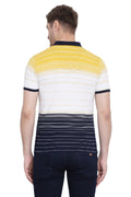 Ombre Striper Polo T shirt