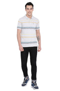 Glowing Lines Polo T shirt